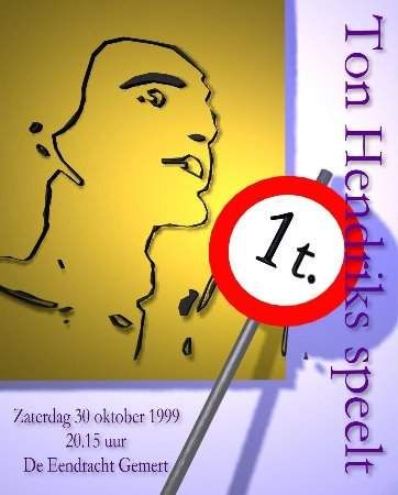 Poster van de voorstelling 1t.