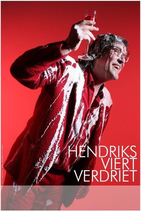 Poster van Hendriks Viert Verdriet, foto Wim Roefs